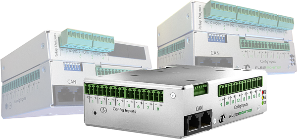 242100.603 Блок управления CAN, устройство контроля ввода – вывода, Fleximonitor 16 Channels Type 5 (T5), multipurpose I/O monitor (снят с производства)